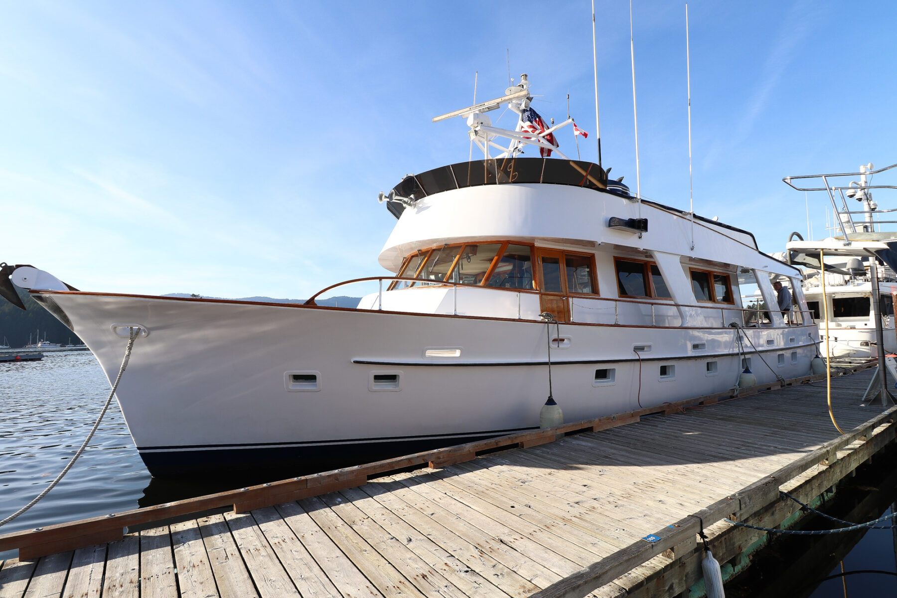 long range trawler yacht for sale