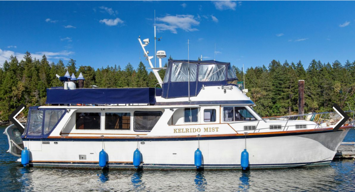 1973 Gulf Commander Pilot House 50