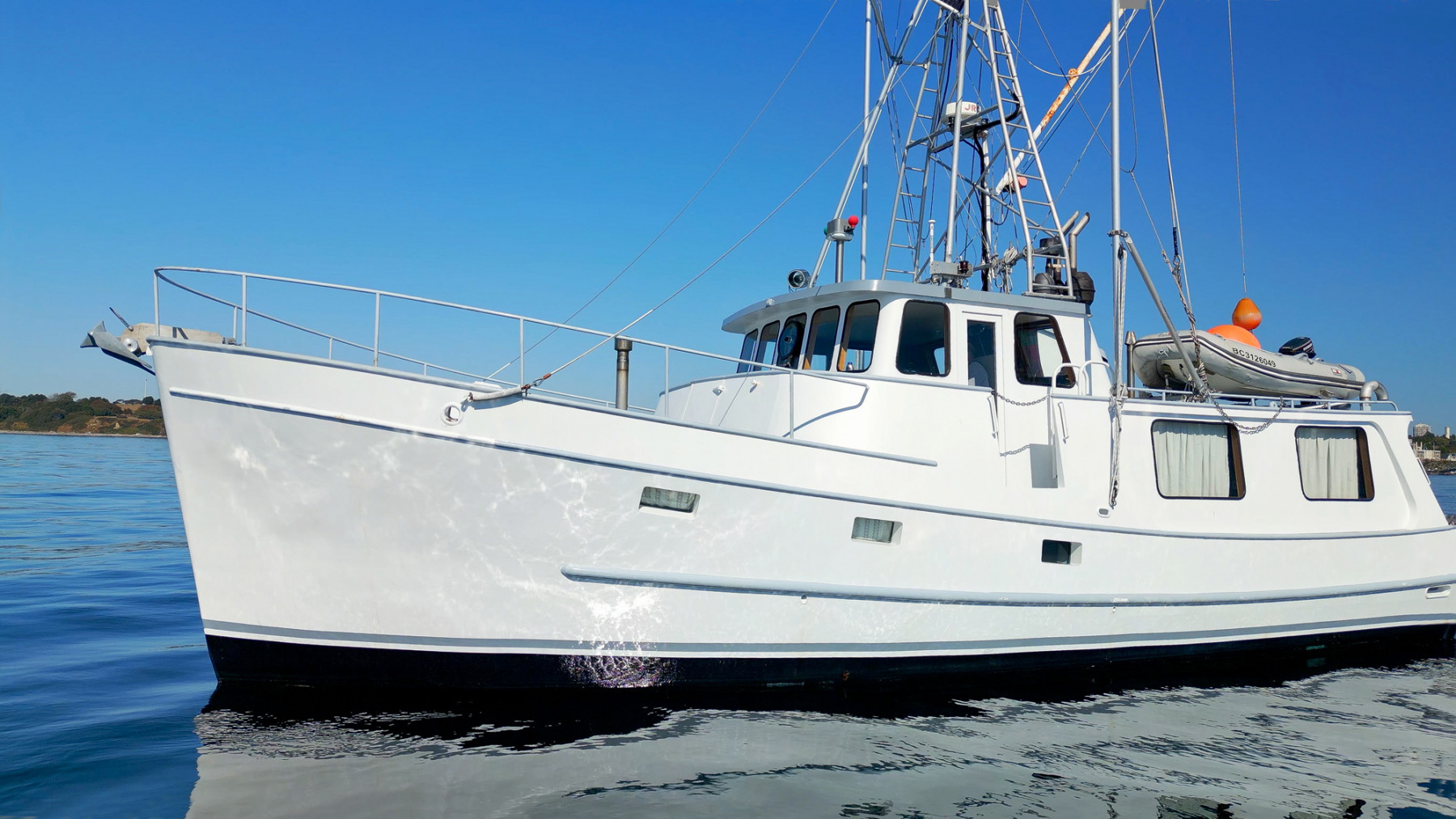 Commercial Displacement Trawler For Sale