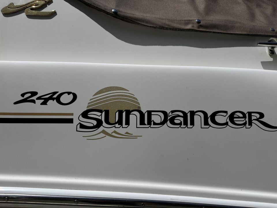 1997 Sea Ray 240 Sundancer with Trailer