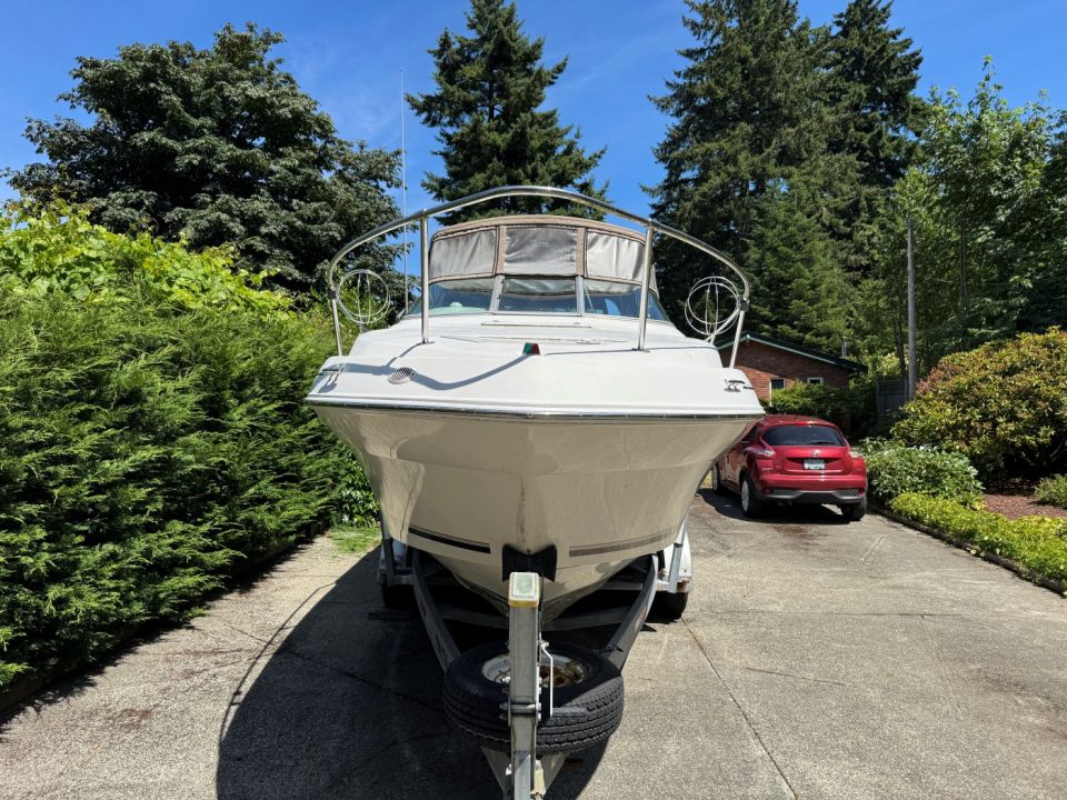 1997 Sea Ray 240 Sundancer with Trailer
