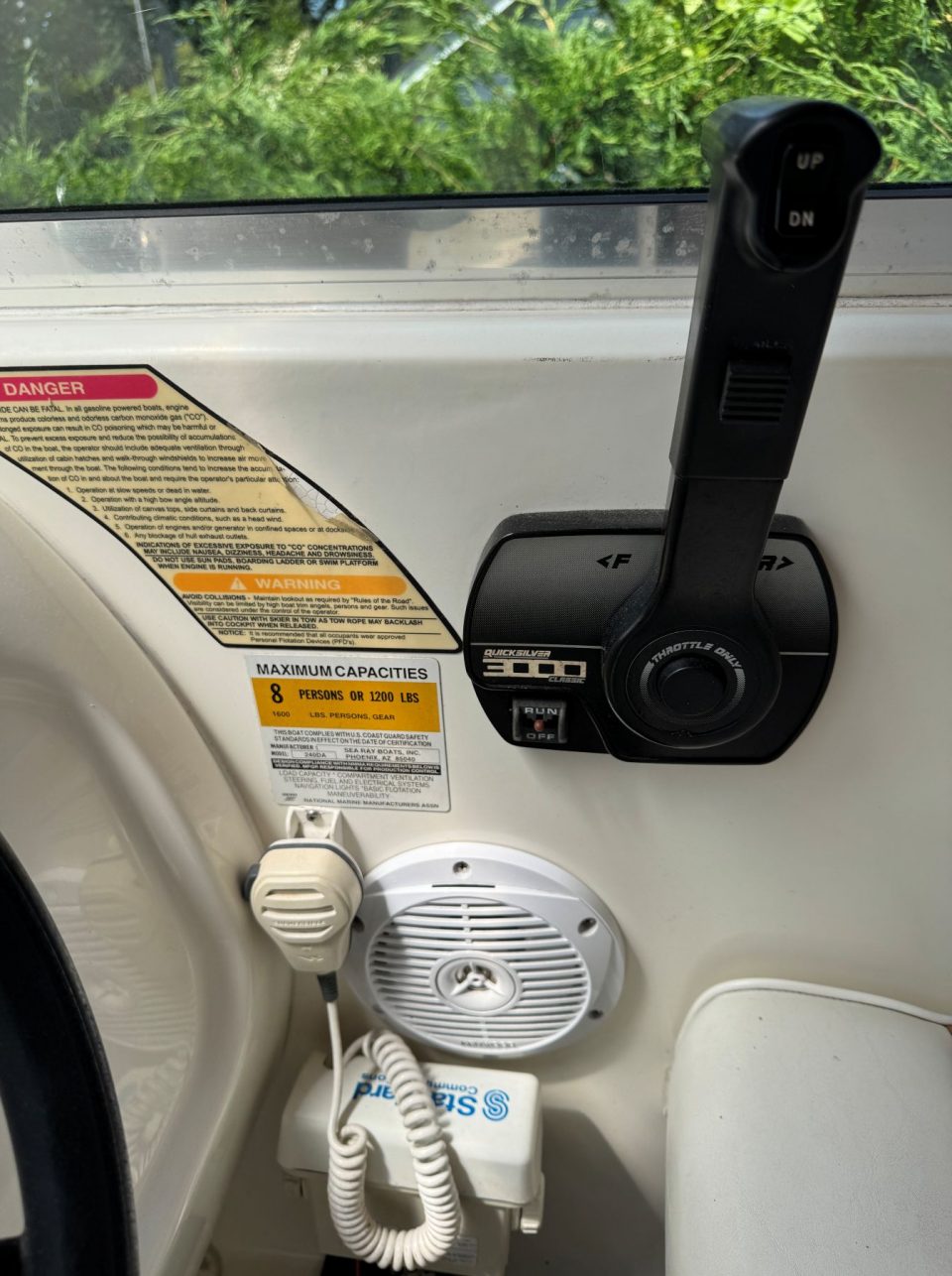 1997 Sea Ray 240 Sundancer with Trailer