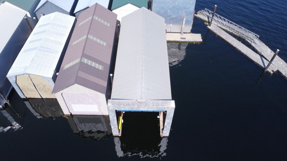 2007 Custom CCY Marine 75′ Boathouse