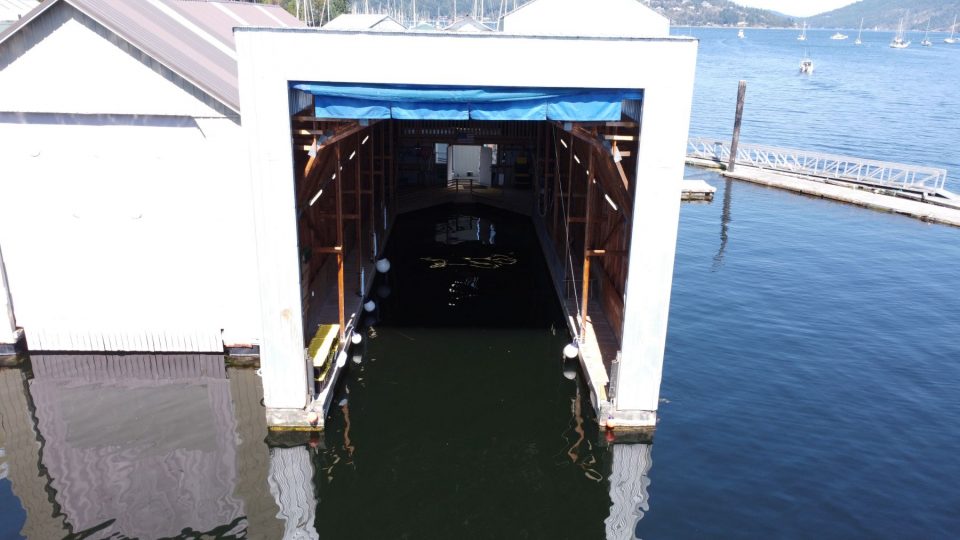 2007 Custom CCY Marine 75′ Boathouse