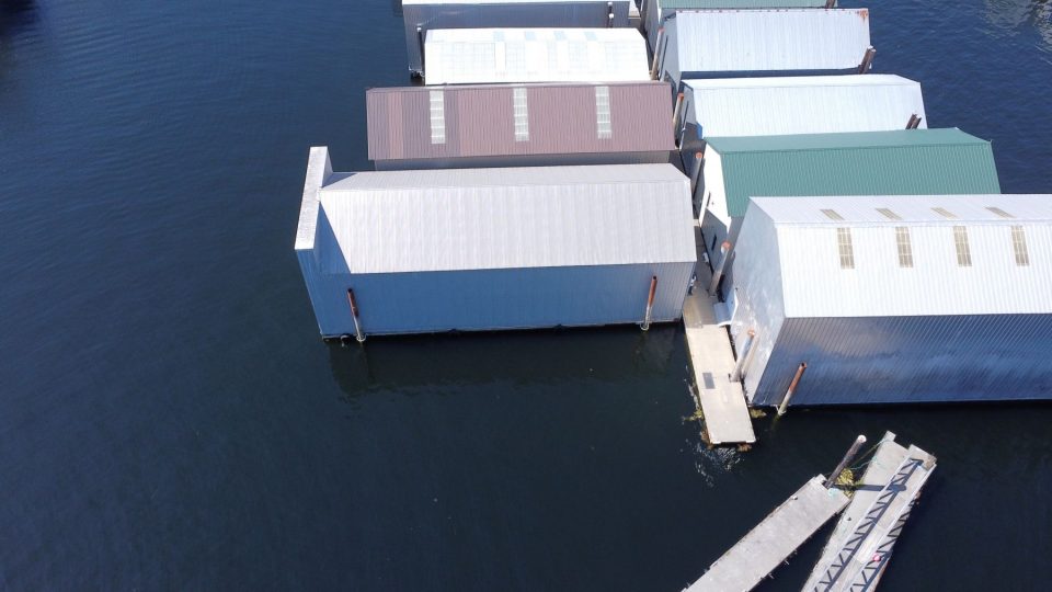 2007 Custom CCY Marine 75′ Boathouse