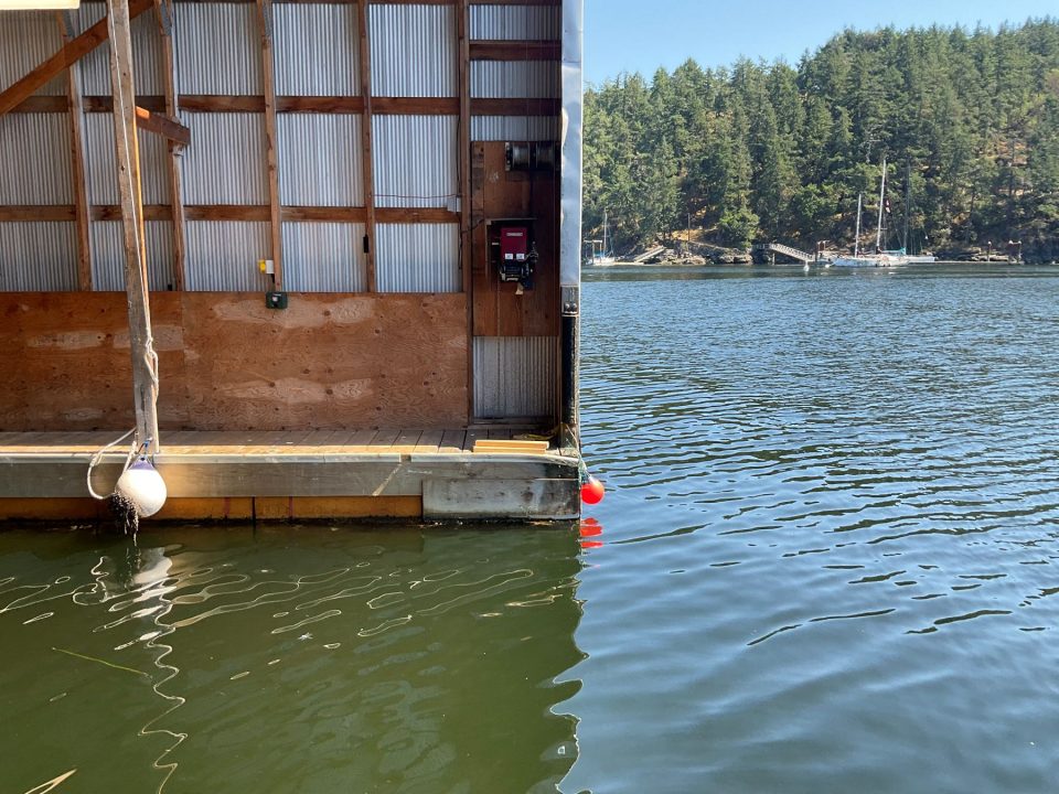 2007 Custom CCY Marine 75′ Boathouse