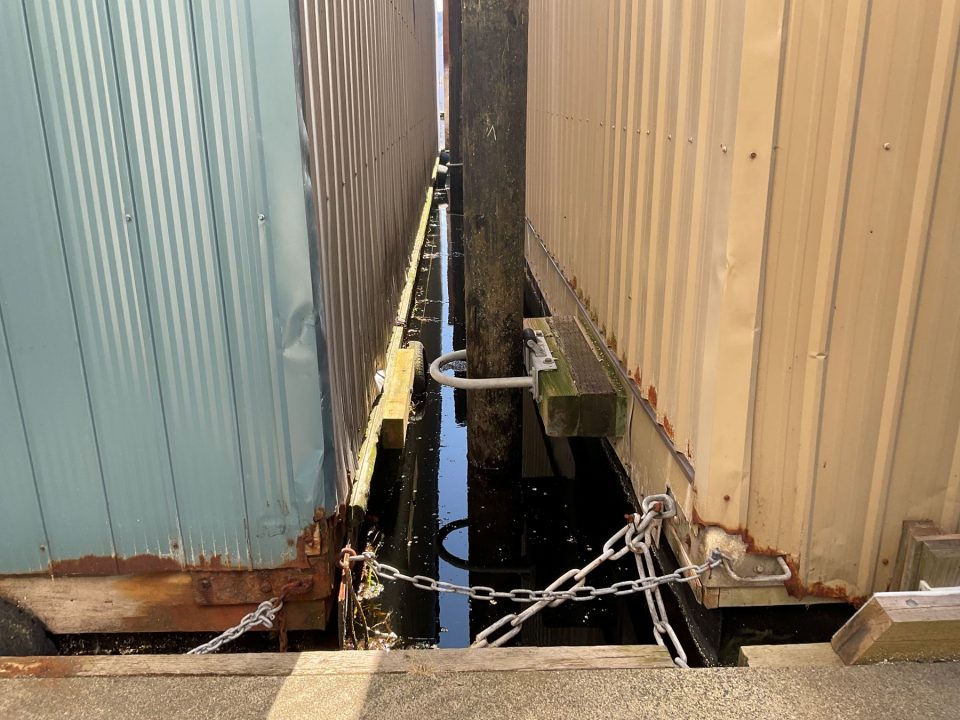 2007 Custom CCY Marine 75′ Boathouse