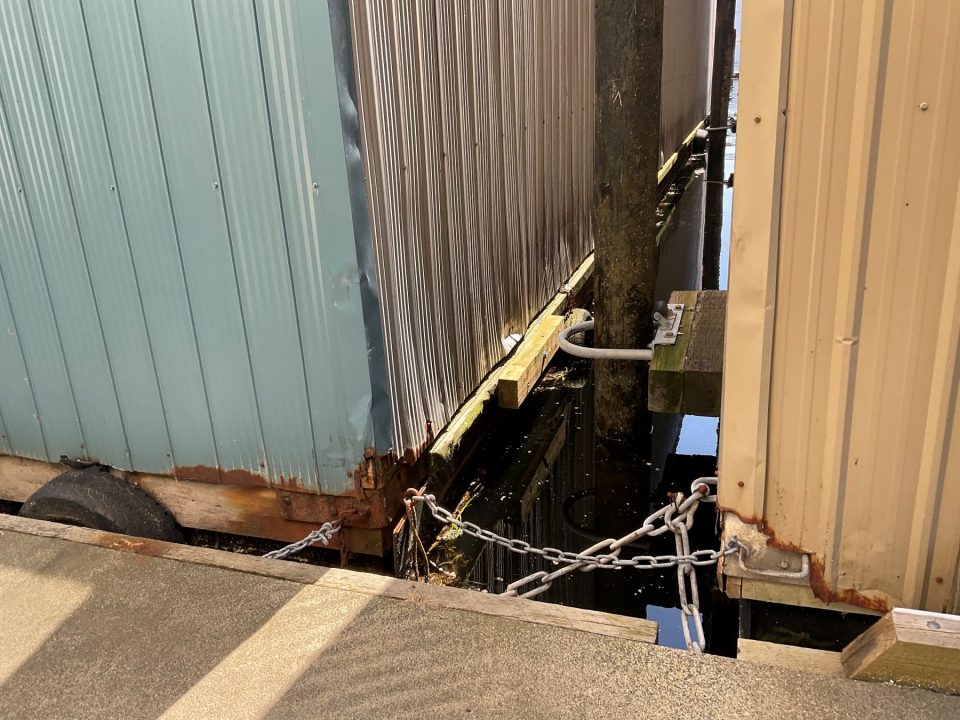 2007 Custom CCY Marine 75′ Boathouse