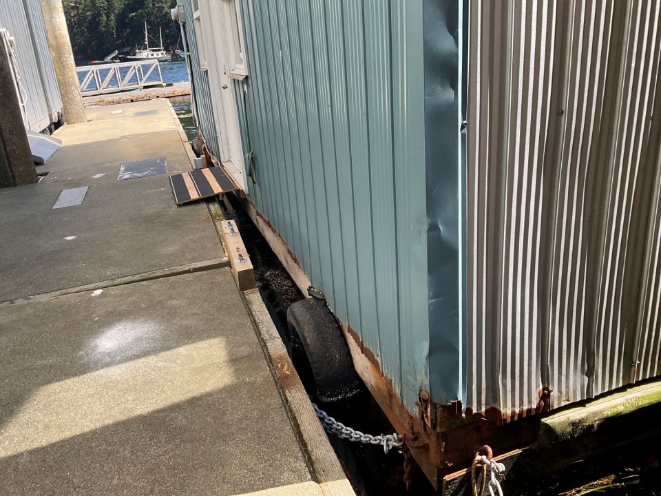 2007 Custom CCY Marine 75′ Boathouse