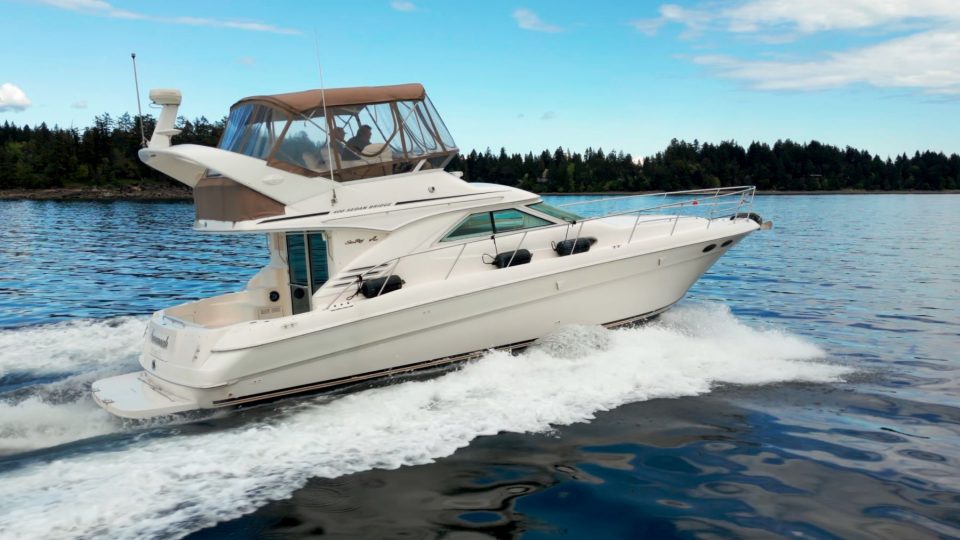 1999 Sea Ray 400 Sedan Bridge