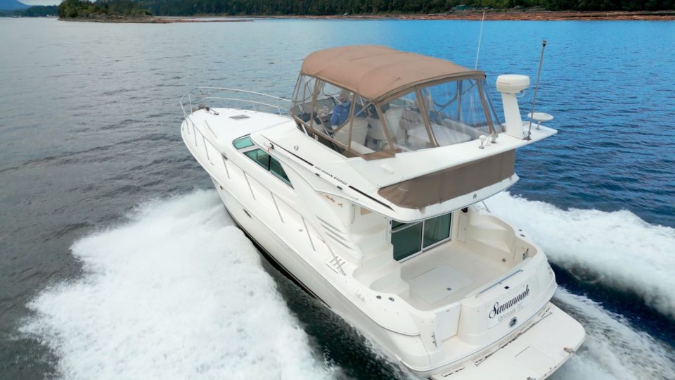 1999 Sea Ray 400 Sedan Bridge