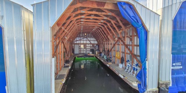 1996 Custom North Saanich 45′ Boathouse