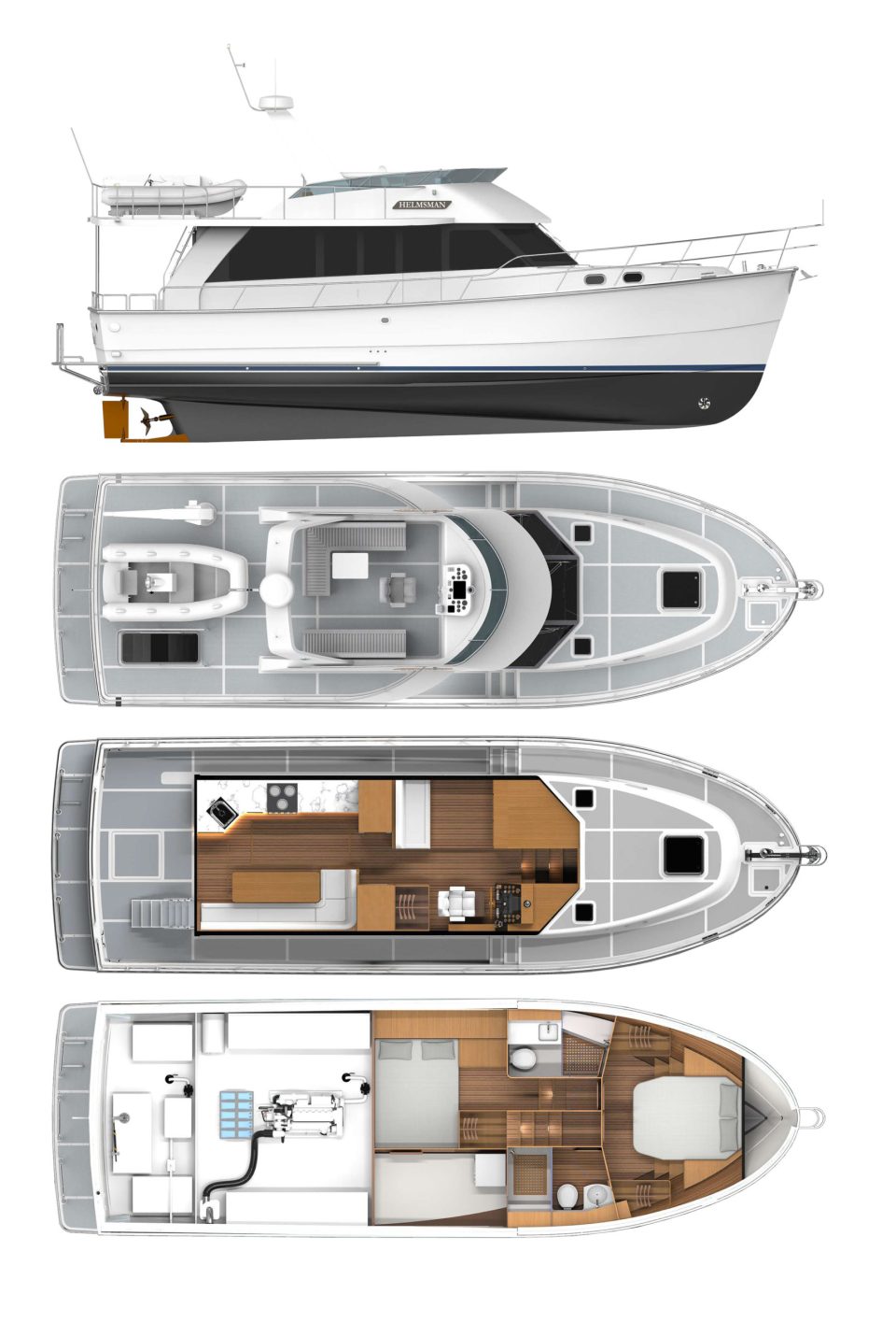 Helmsman Trawlers 43 Sedan - photo 8